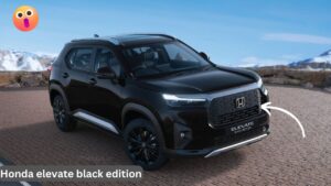 Honda elevate black edition