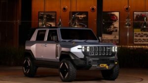 Mahindra Vision futuristic electric SUV concept with modern design and advanced technology features in India