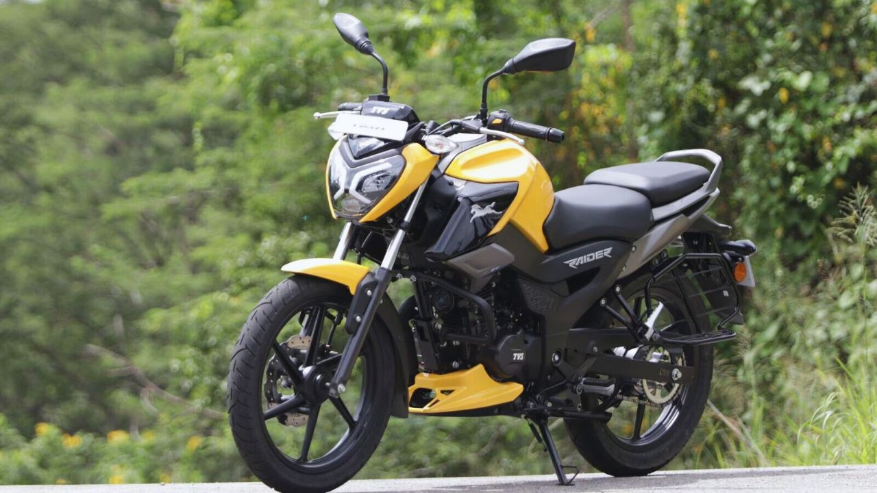 New TVS Raider
