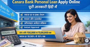 Canara bank Personal Loan Apply Online