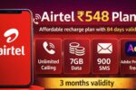 Airtel ₹548 Plan