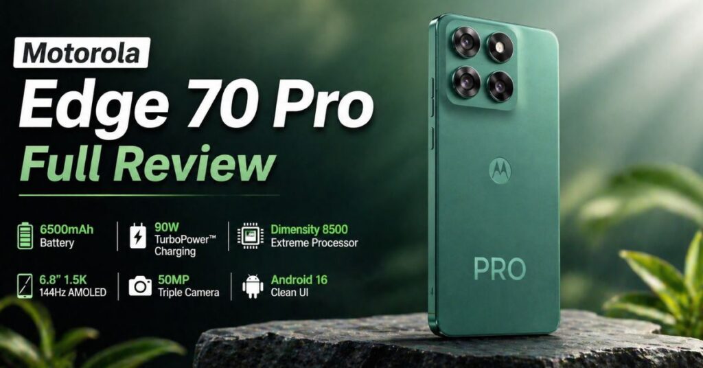 Motorola Edge 70 Pro Full Review