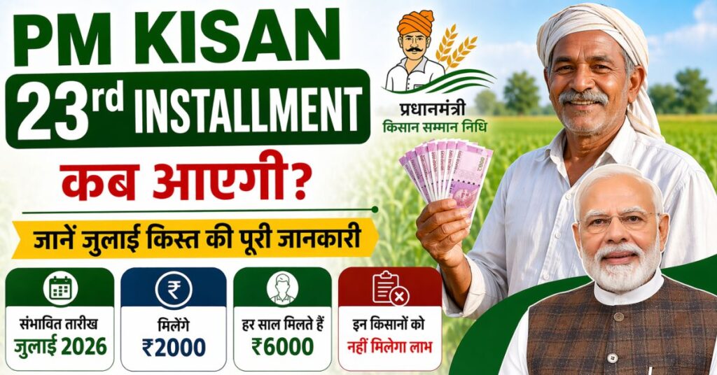 PM Kisan 23rd Installment