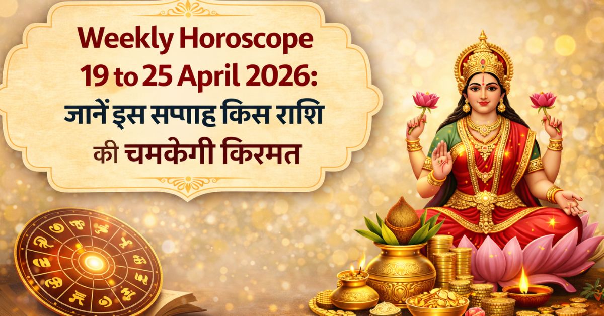 Weekly Horoscope 19 to 25 April 2026