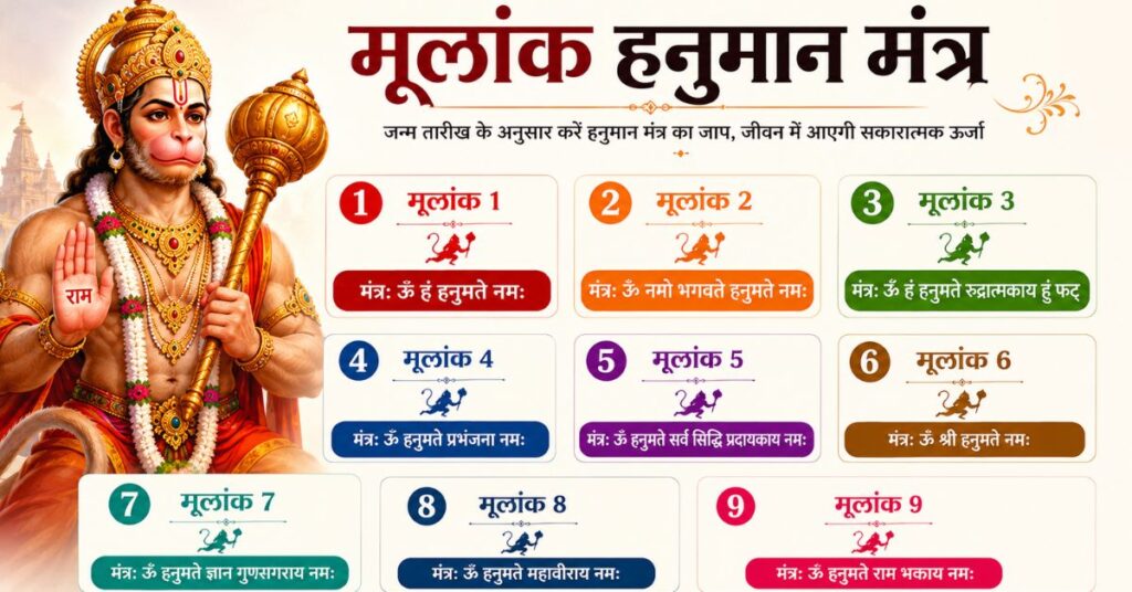 Numerology Hanuman Mantra