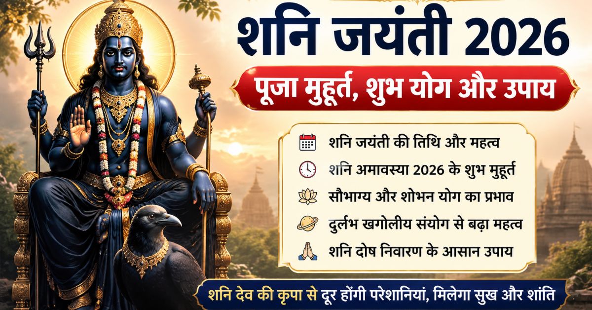 Shani Jayanti 2026