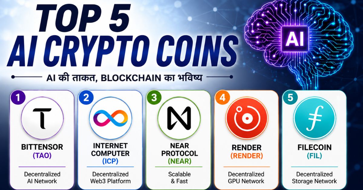 Top 5 AI Crypto Coins